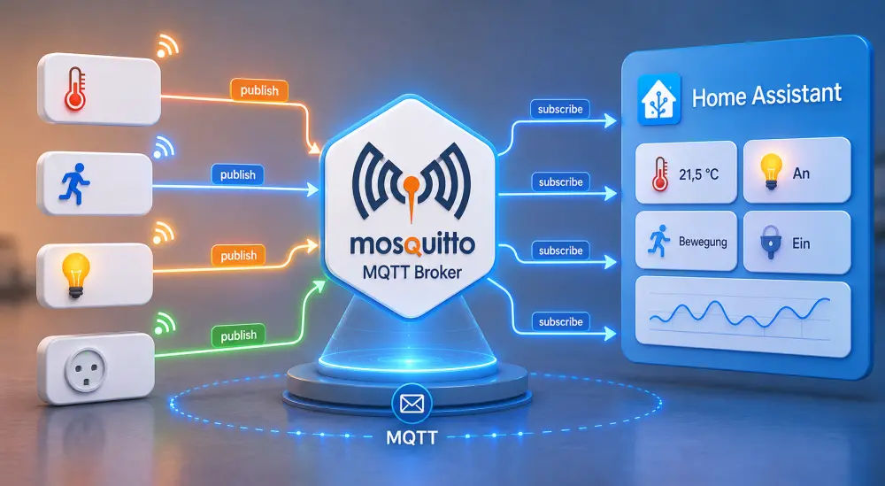 Mosquitto MQTT Broker in Home Assistant installieren